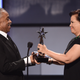Honoree the Rev. Al Sharpton accepts the Humanitarian Award from Chairman and CEO of BET Networks Debra Lee onstage during the 2012 BET Awards at the Shrine Auditorium on July 1, 2012, in Los Angeles.
Michael Buckner/Getty Images for BET